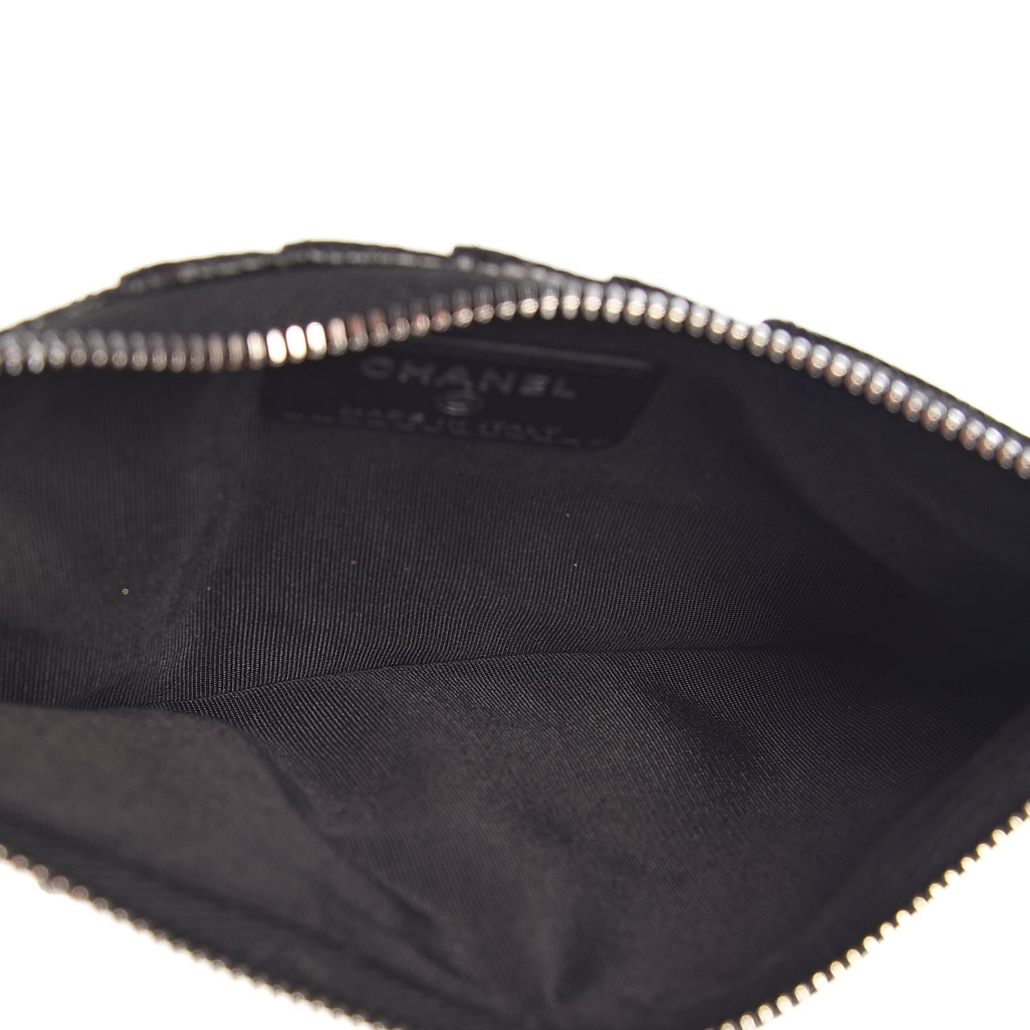 Chanel Caviar Quilted Classic Flat Wallet Pouch So Black 5 of 8