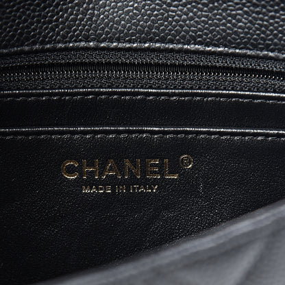 Chanel Caviar Quilted Mini Rectangular Flap Black 5 of 10