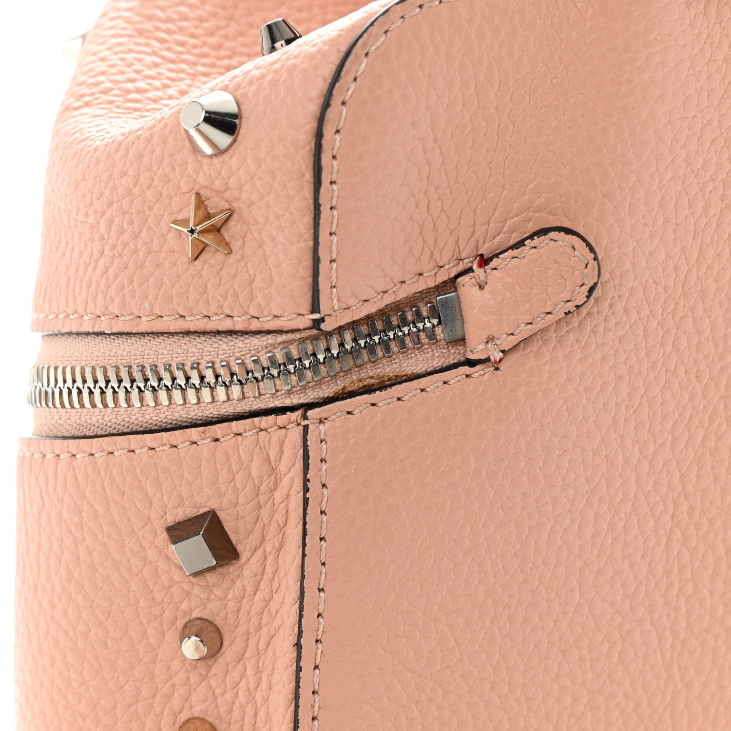 Christian Louboutin Calfskin Rubylou Love Backpack Pink 10 of 12