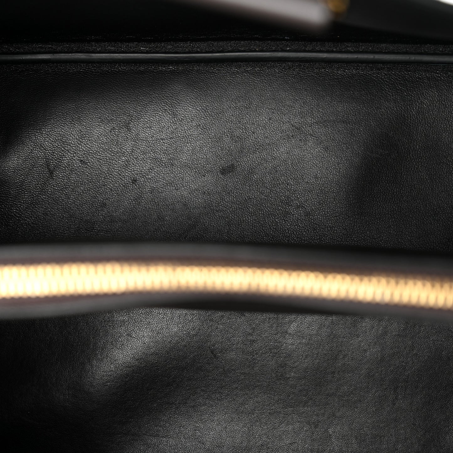 Saffiano Cuir Calfskin Matinee Tote Fumo Black