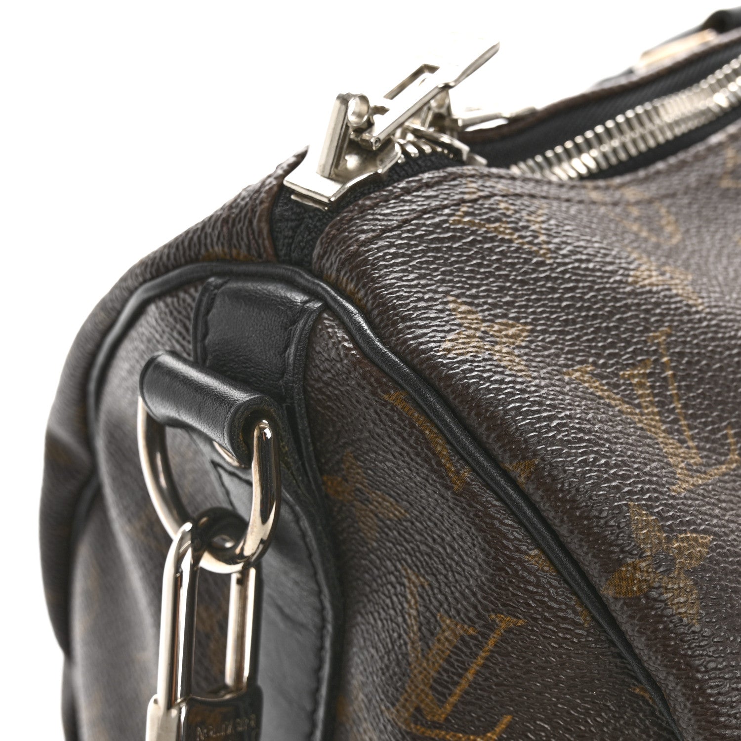 Louis Vuitton Monogram Macassar Keepall Bandouliere 45 12 of 14