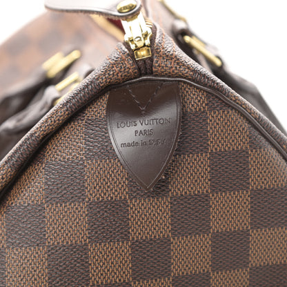 Louis Vuitton Damier Ebene Speedy 30 6 of 14