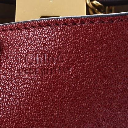 Chloe Grained Lambskin Drew Shoulder Bag Intense Red 7 of 9