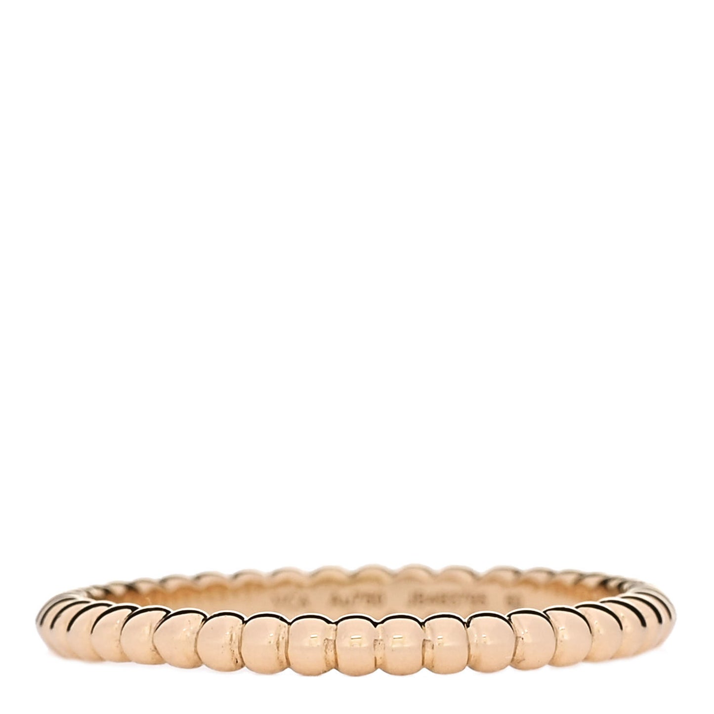 18K Yellow Gold Small Perlee Ring 60 9