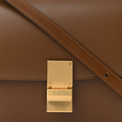 Celine Box Calfskin Medium Classic Box Flap Bag Camel 8 of 13
