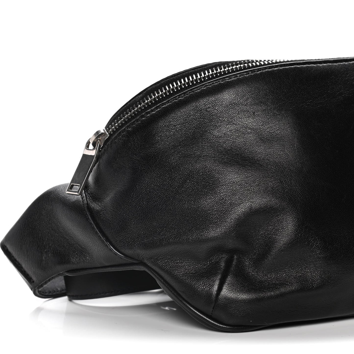 Calfskin Monogram Belt Bag Black
