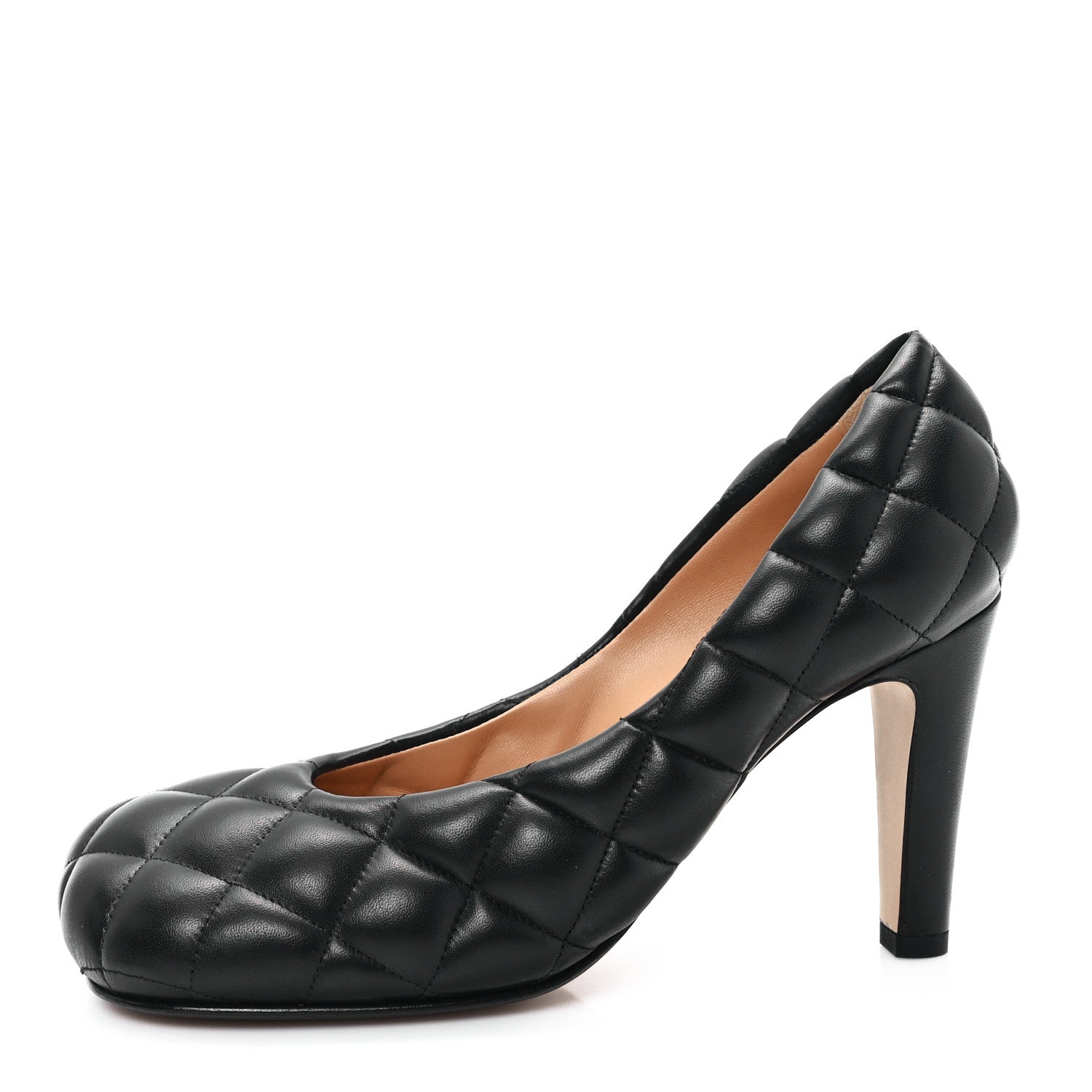 Bottega Veneta Nappa Matelasse Padded Dream Pumps 36 Black 1 of 9