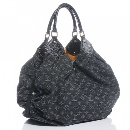 Louis Vuitton Denim Mahina XL Black 3 of 7