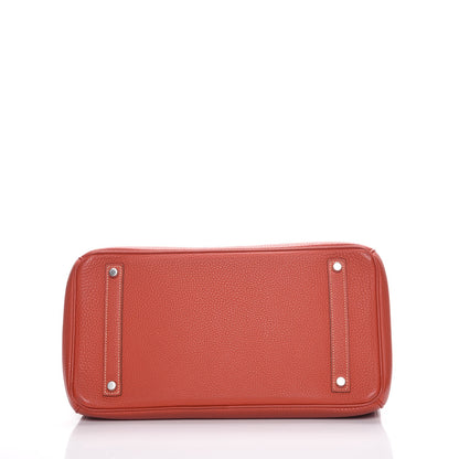 Hermes Togo Birkin 35 Brique 7 of 25