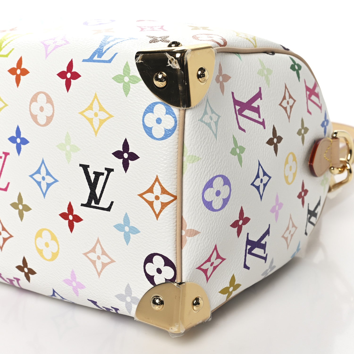 Louis Vuitton LV X TM Monogram Multicolor Speedy Bandouliere 25 White 9 of 9