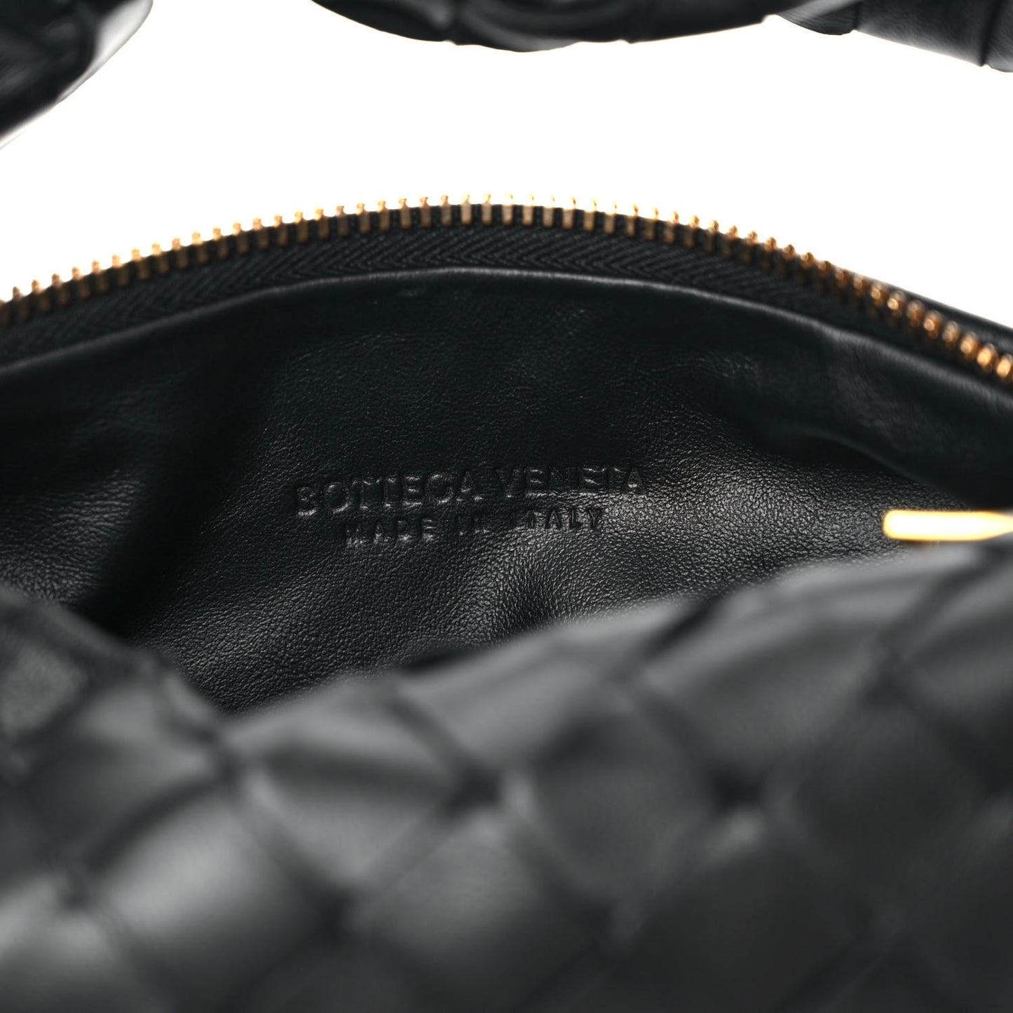 Nappa Intrecciato Mini Jodie Black