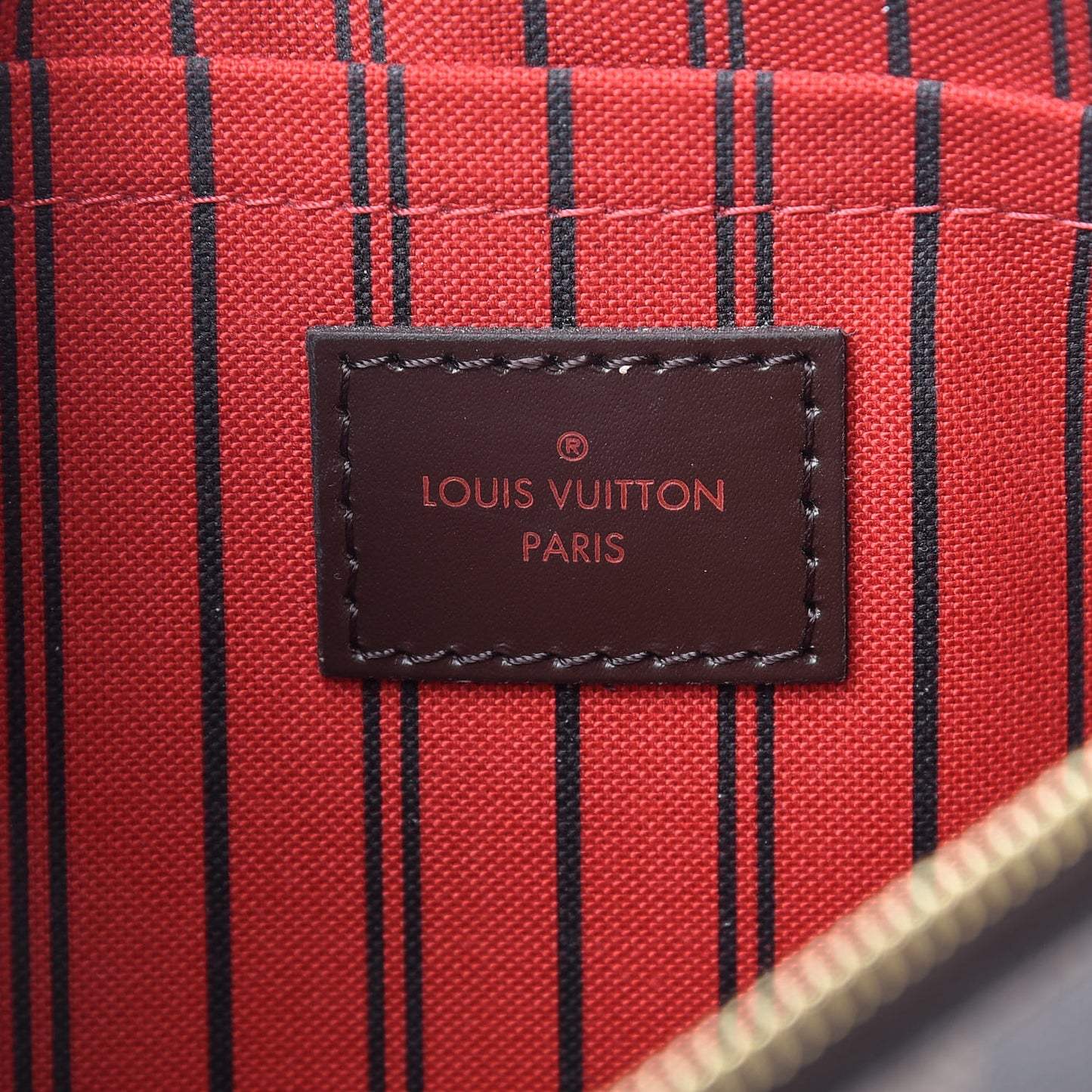 Damier Ebene Neverfull MM GM Pochette