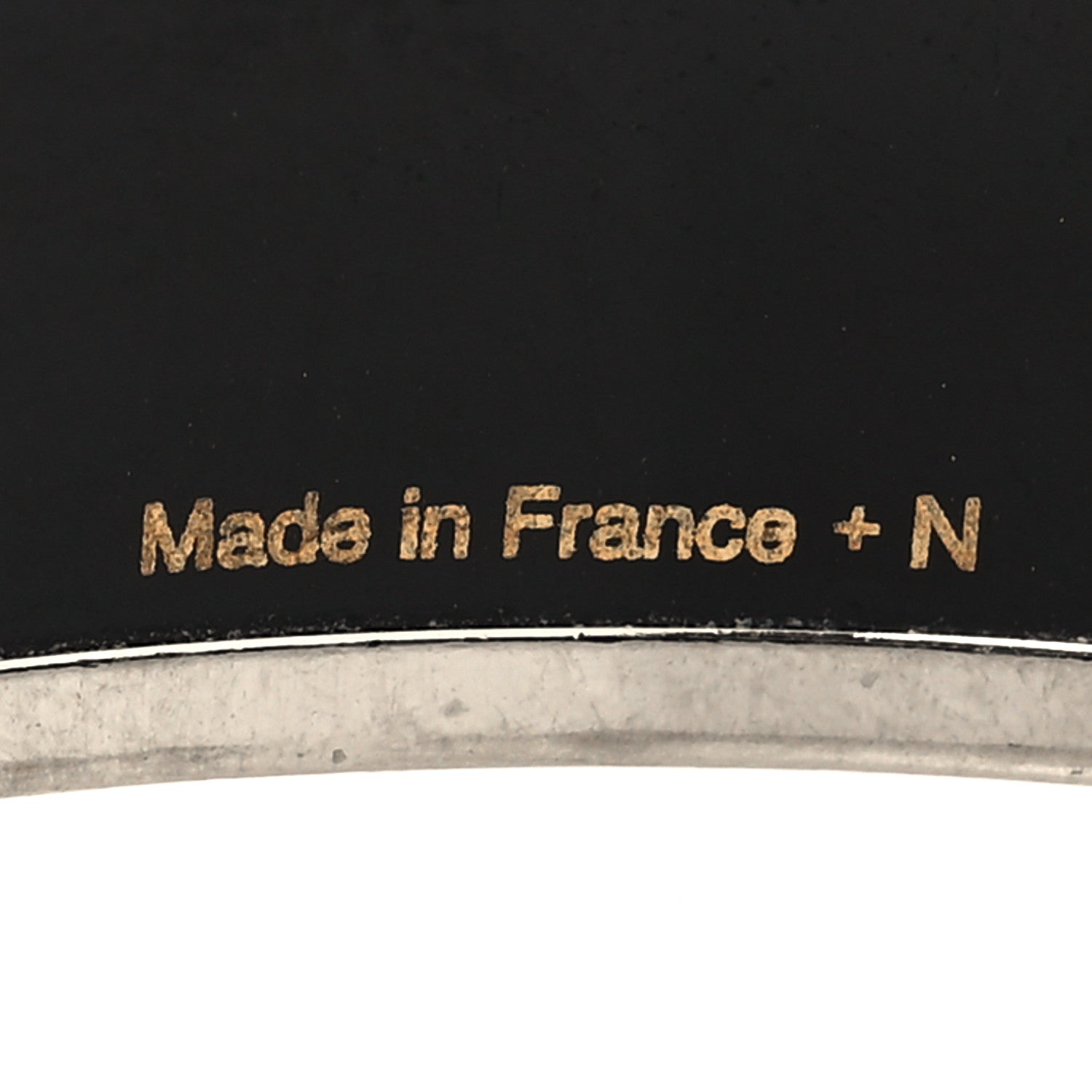 Hermes Enamel Printed Wide Balcons du Guadalquivir Bracelet 65 Silver 5 of 6