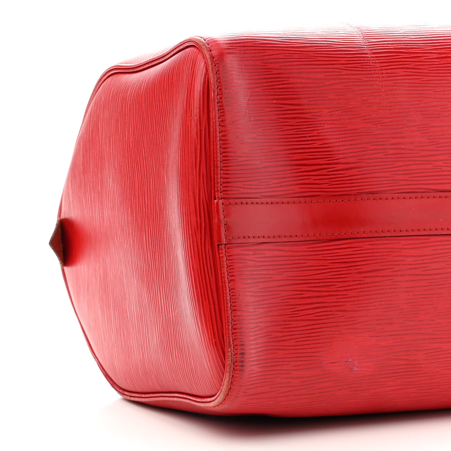 Louis Vuitton Epi Speedy 35 Castillan Red 9 of 21