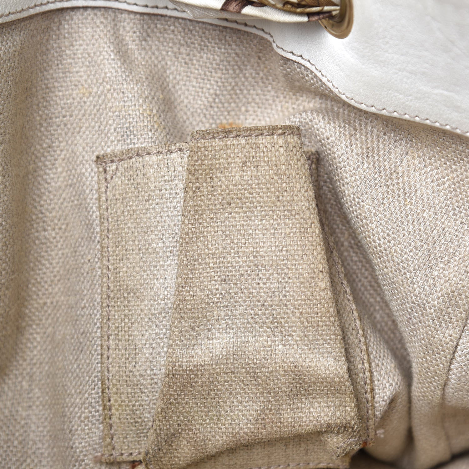 Gucci Monogram Large Positano Tote Off White 20 of 21