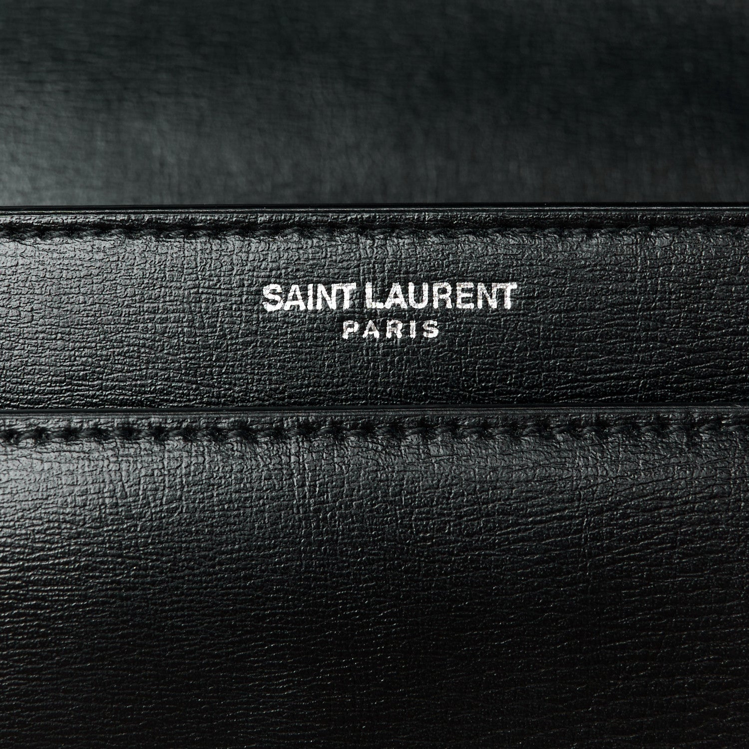 Saint Laurent Calfskin Medium Monogram Sunset Black 7 of 11