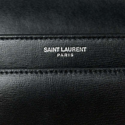 Saint Laurent Calfskin Medium Monogram Sunset Black 7 of 11