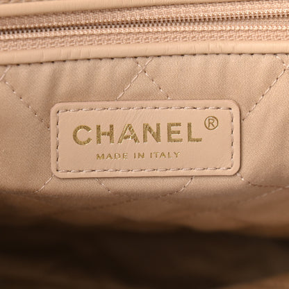 Chanel Shiny Calfskin Quilted Chanel 22 White 8 of 12