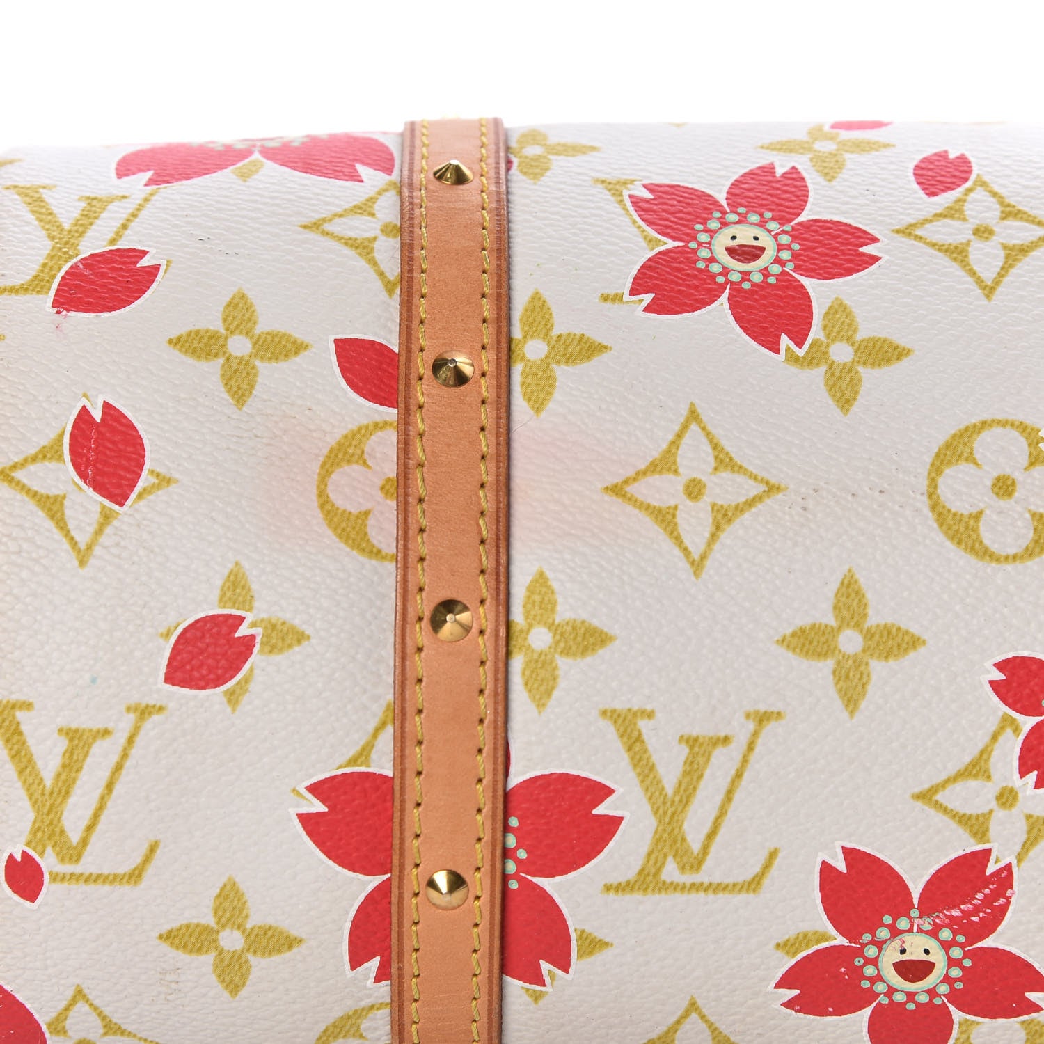 Louis Vuitton Monogram Cherry Blossom Papillon Red Creme 9 of 15