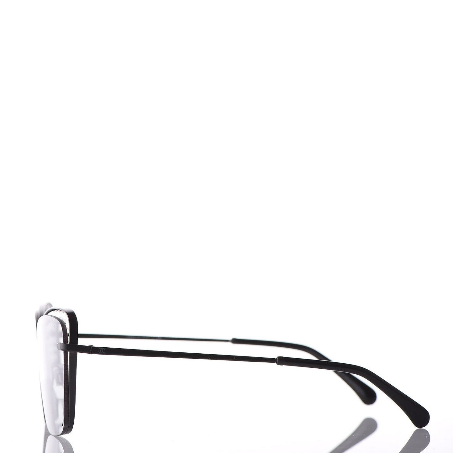 Square Frame Pearl Sunglasses 4235-H Black