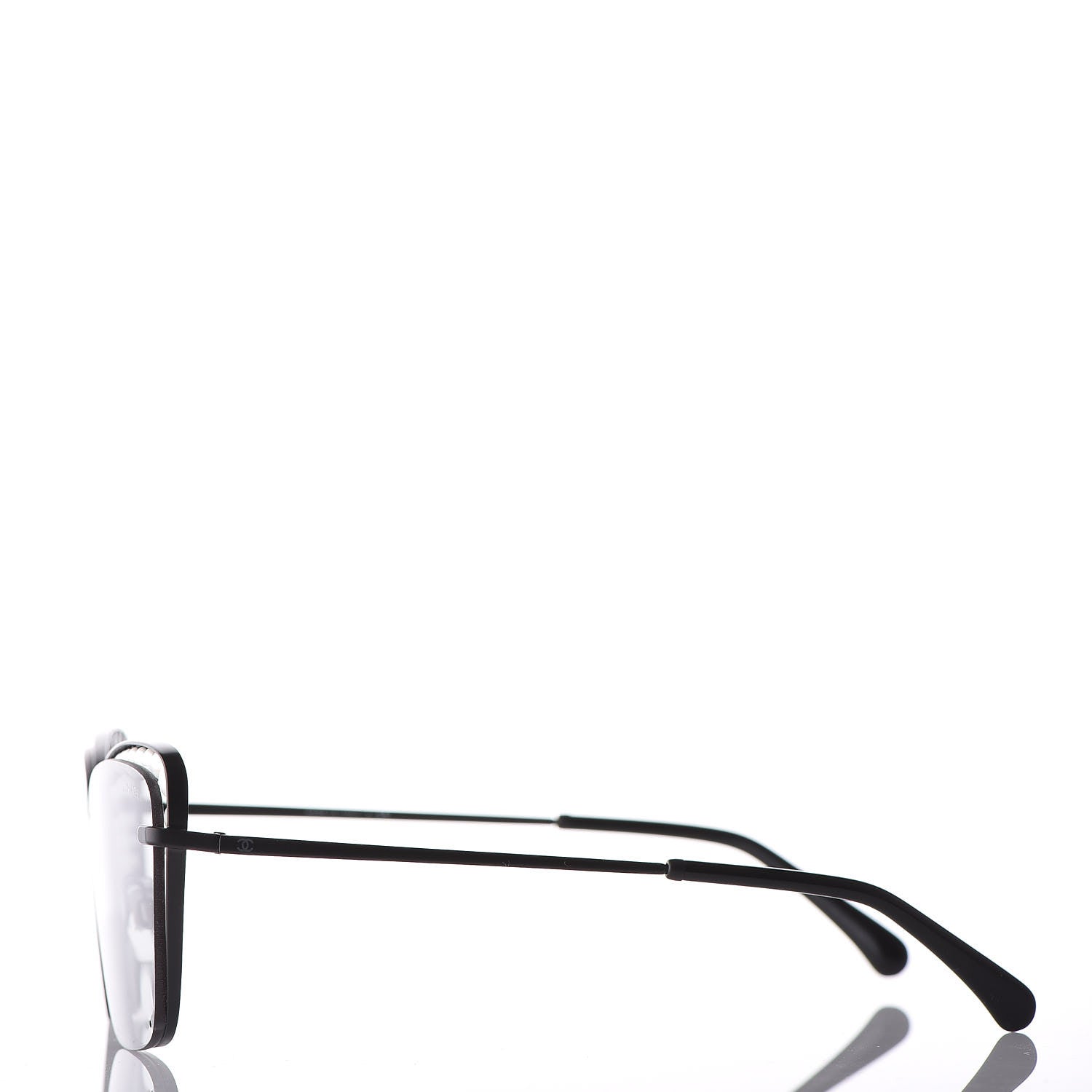 Chanel Square Frame Pearl Sunglasses 4235-H Black 2 of 8
