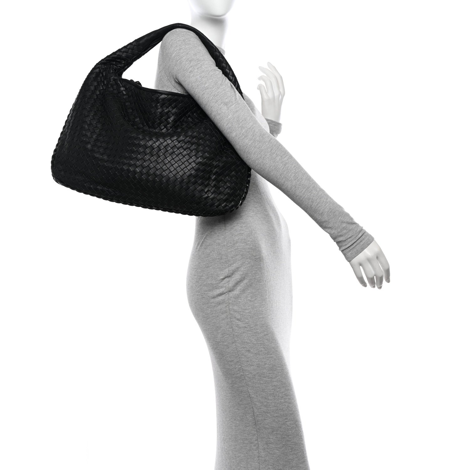 Bottega Veneta Nappa Intrecciato Medium Veneta Hobo Black 2 of 10