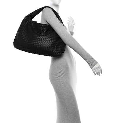 Bottega Veneta Nappa Intrecciato Medium Veneta Hobo Black 2 of 10