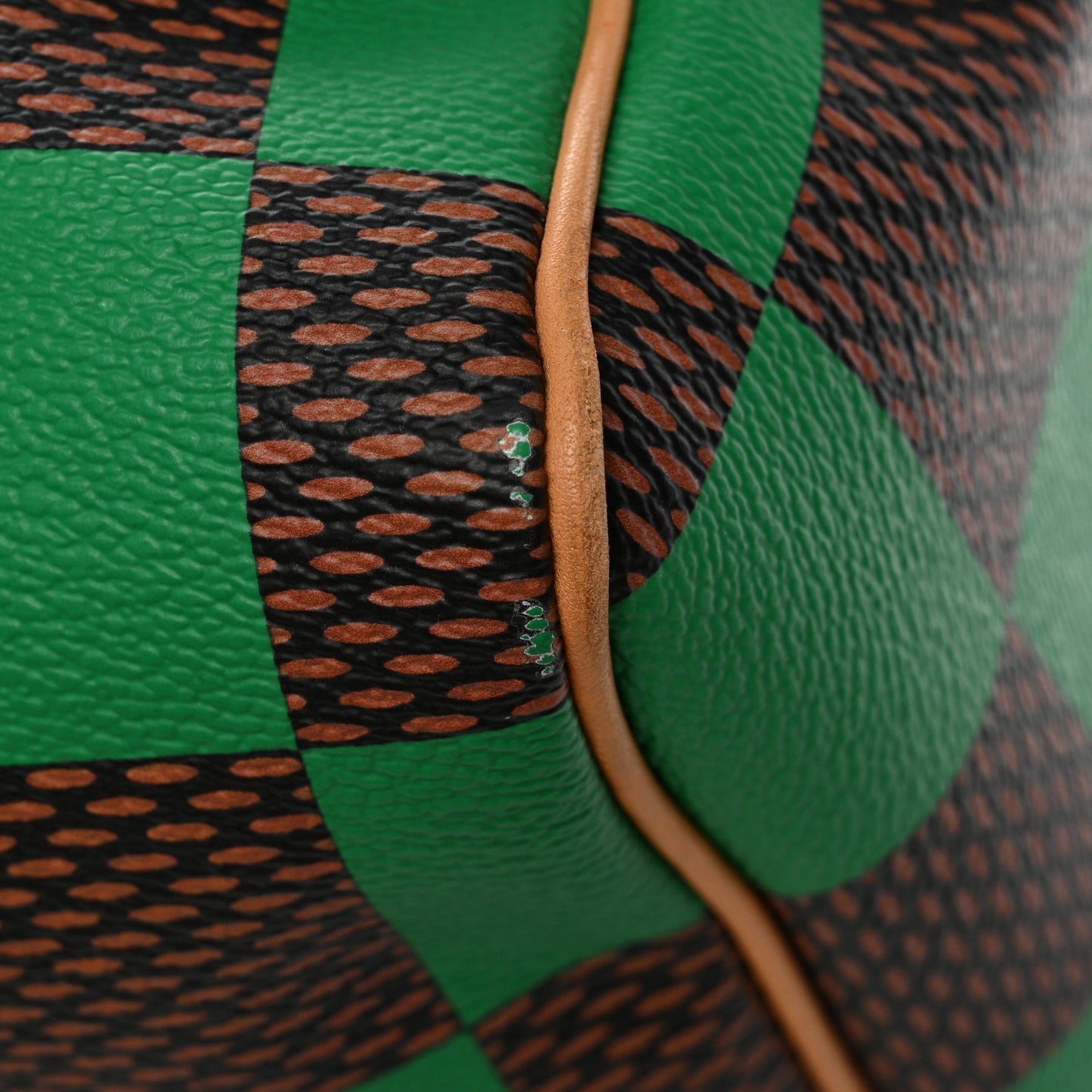 Damier Pop Speedy Bandouliere 40 Green