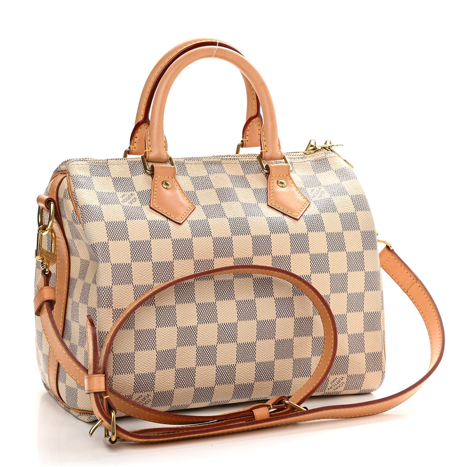 Louis Vuitton Damier Azur Speedy Bandouliere 25 3 of 11