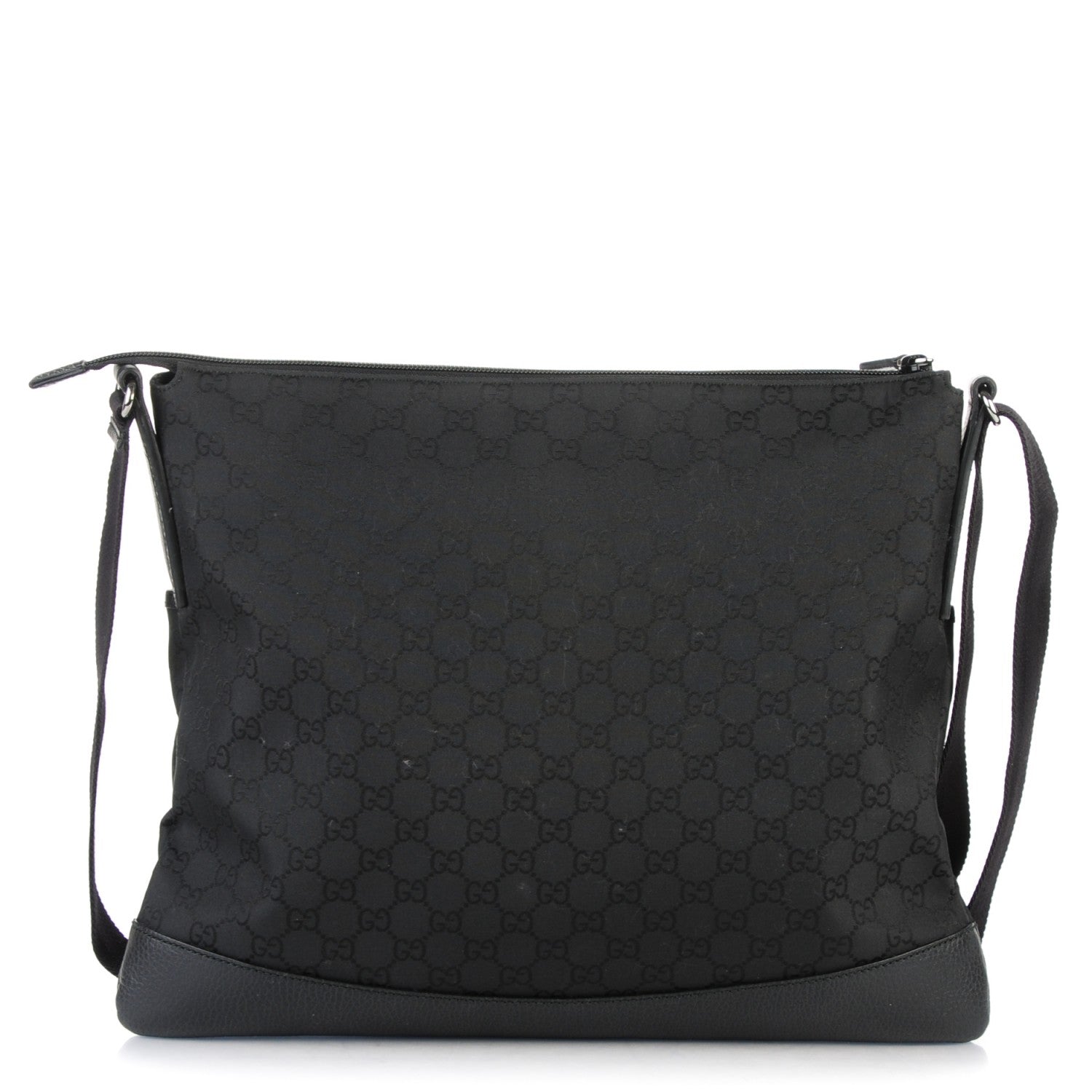 Gucci Nylon Monogram Messenger Black 1 of 7