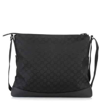 Gucci Nylon Monogram Messenger Black 1 of 7