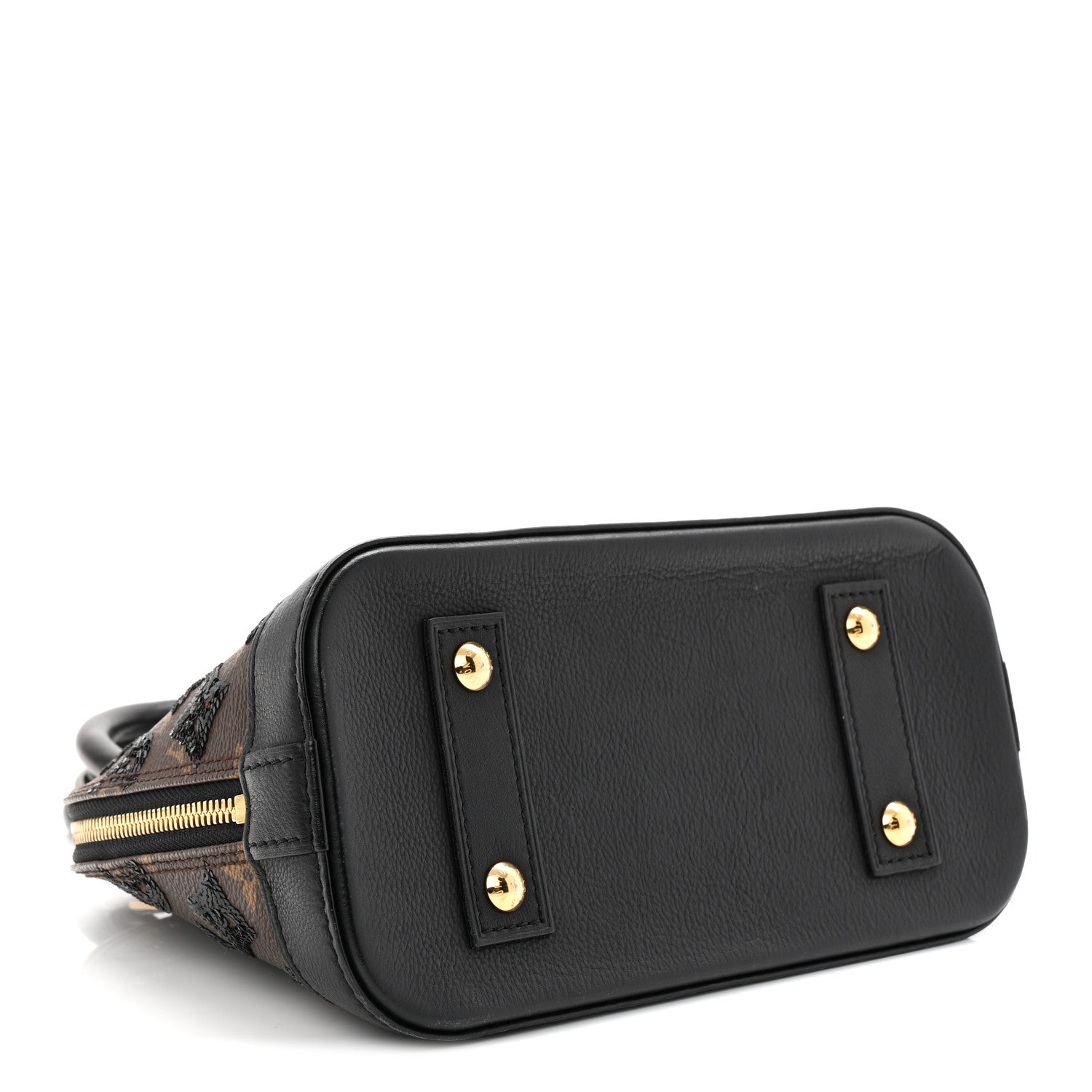 Louis Vuitton Monogram Sequins Eclipse Alma BB Black 4 of 9