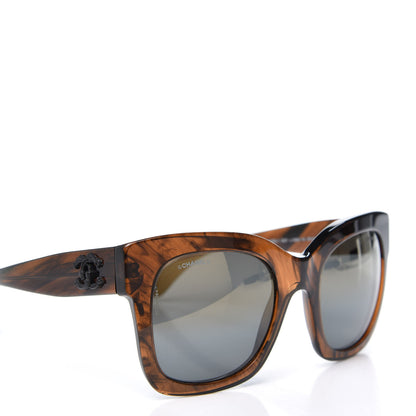 Chanel Mirror CC Sunglasses 5357 Brown 7 of 9