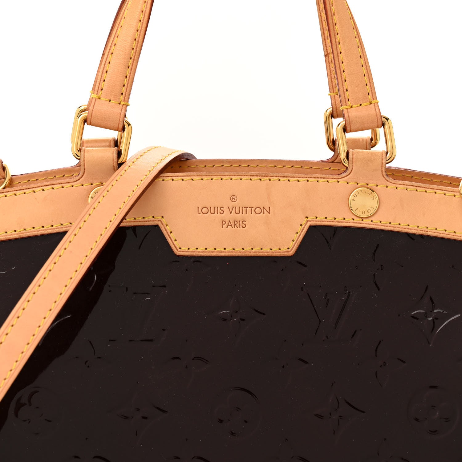 Louis Vuitton Vernis Brea MM Amarante 7 of 13