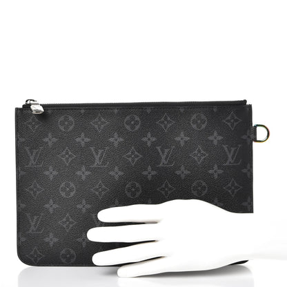 Louis Vuitton Monogram Eclipse Fragment Cabas Light Pochette 2 of 6