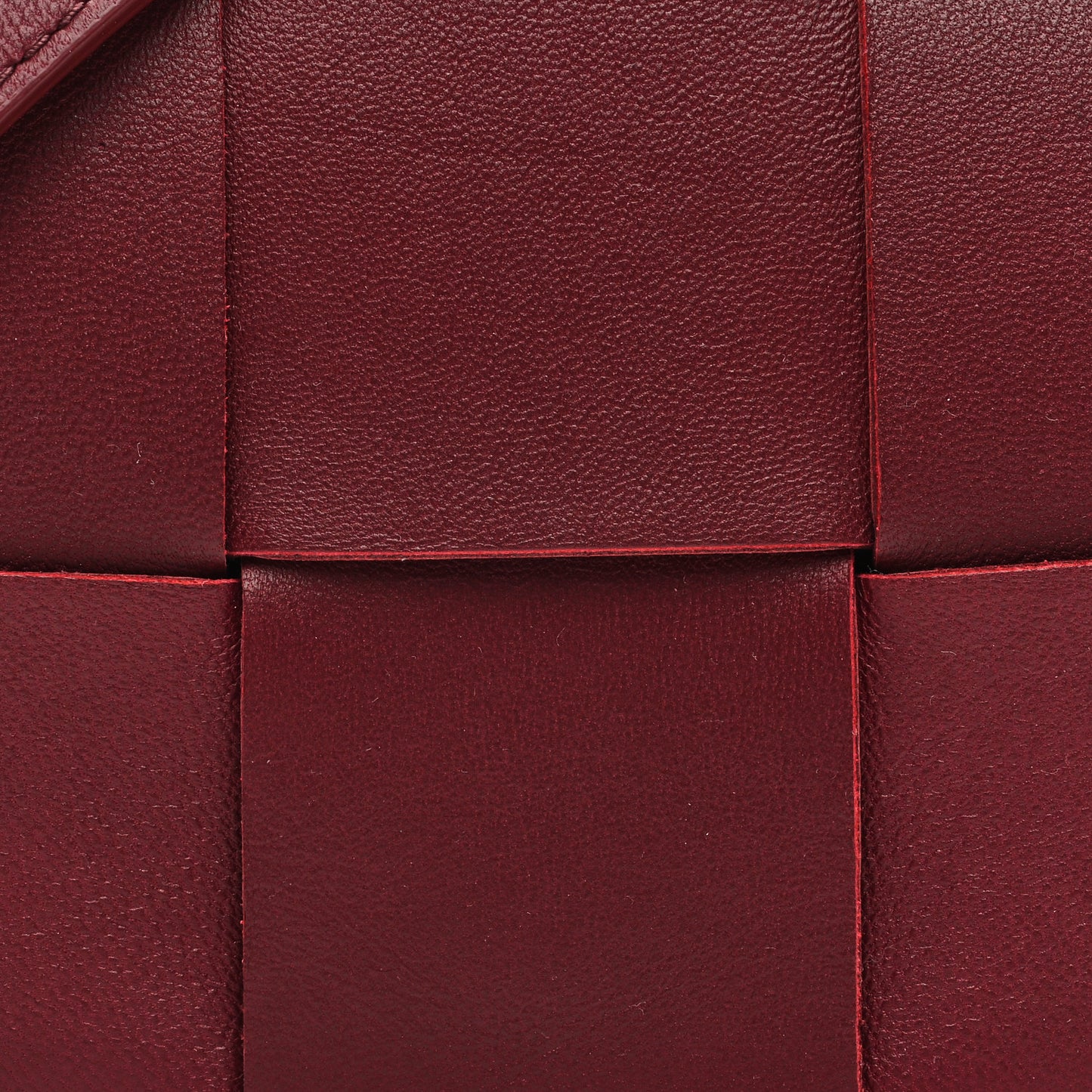 Lambskin Maxi Intrecciato Extra Mini Cassette Crossbody Bag Barolo