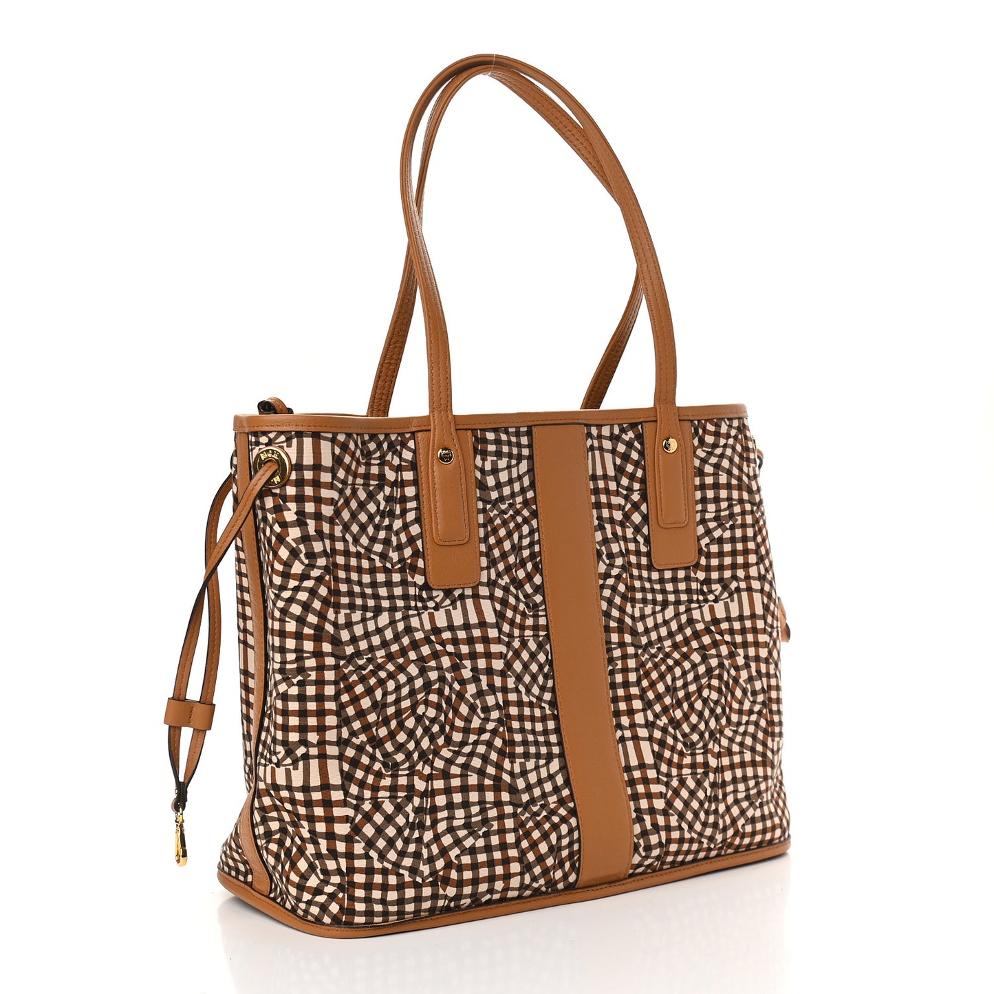 Visetos Medium Liz Reversible Shopper Tote Cognac