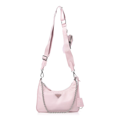 Prada Nylon Re-Edition 2005 Shoulder Bag Alabastro 1 of 11