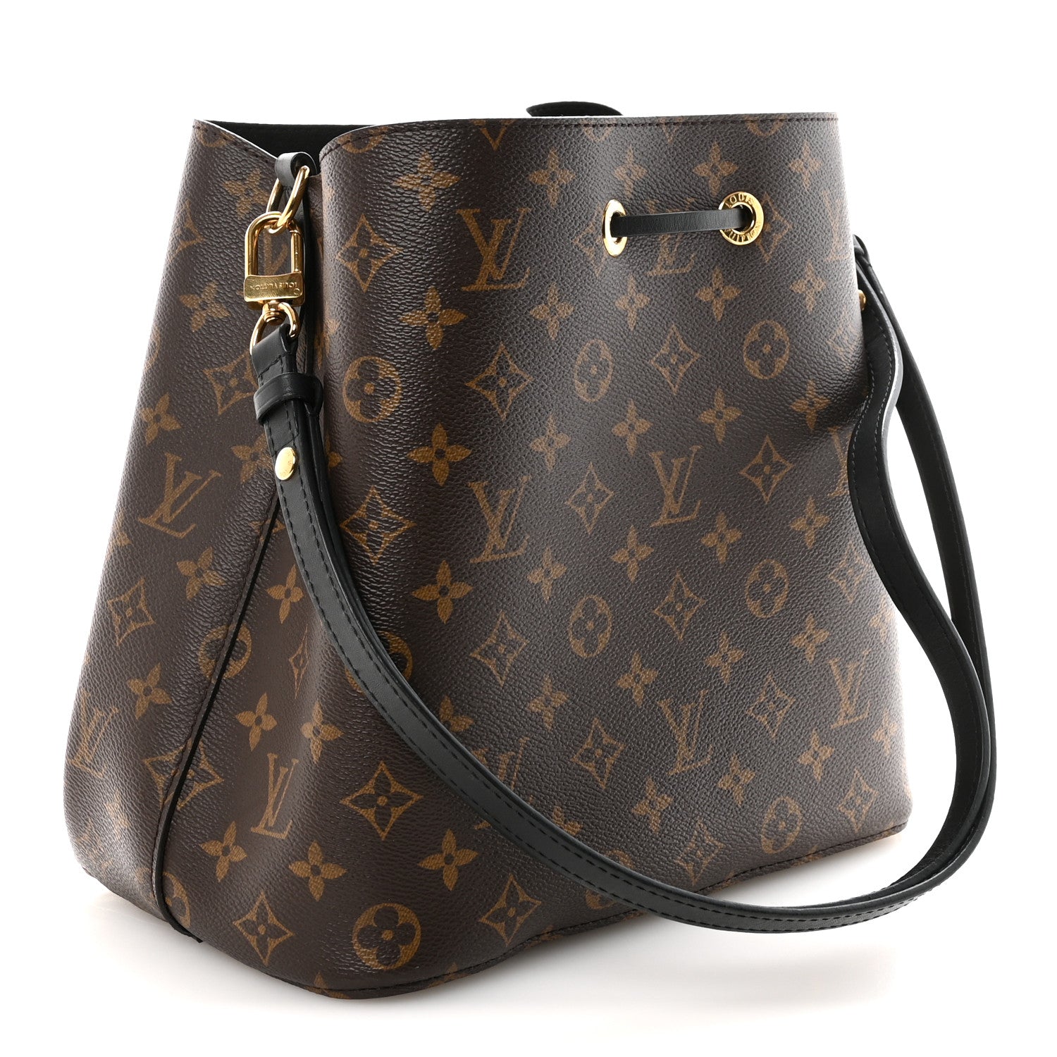 Louis Vuitton Monogram Neonoe MM Black 3 of 8