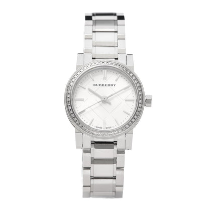 Burberry Stainless Steel Diamond Bezel 26mm The City Quartz Watch BU9220 1 of 5