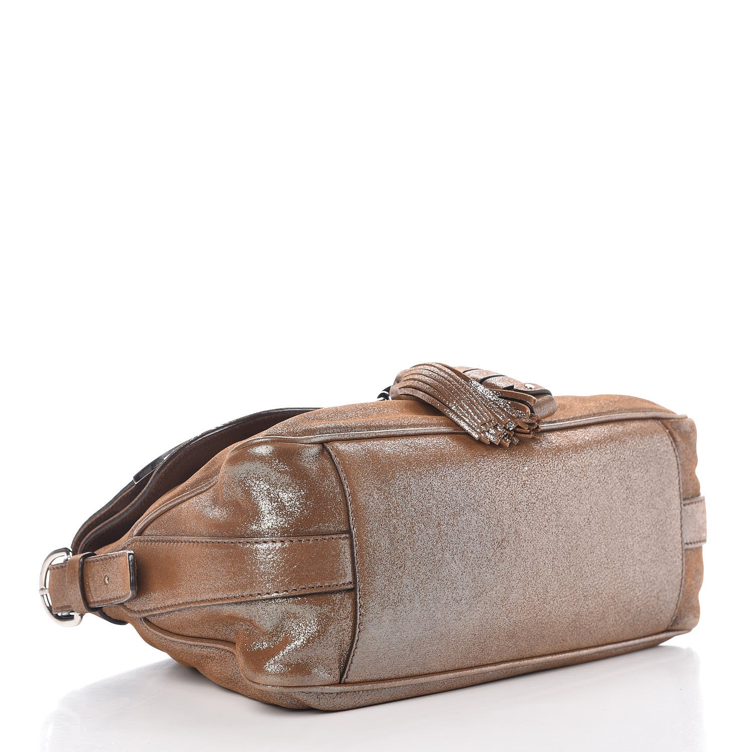 Celine Metallic Calfskin Daydream Shoulder Bag Bronze 4 of 9