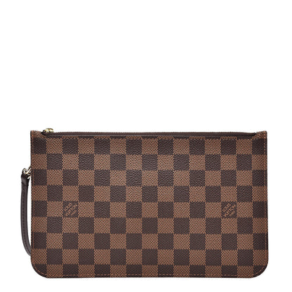 Louis Vuitton Damier Ebene Neverfull MM GM Pochette 1 of 9
