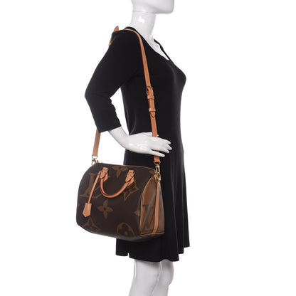 Louis Vuitton Reverse Monogram Giant Speedy Bandouliere 30 2 of 10