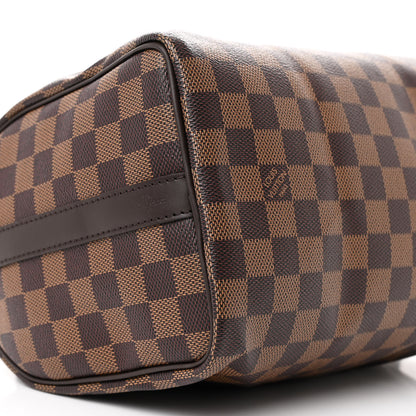 Louis Vuitton Damier Ebene Speedy Bandouliere 25 8 of 10