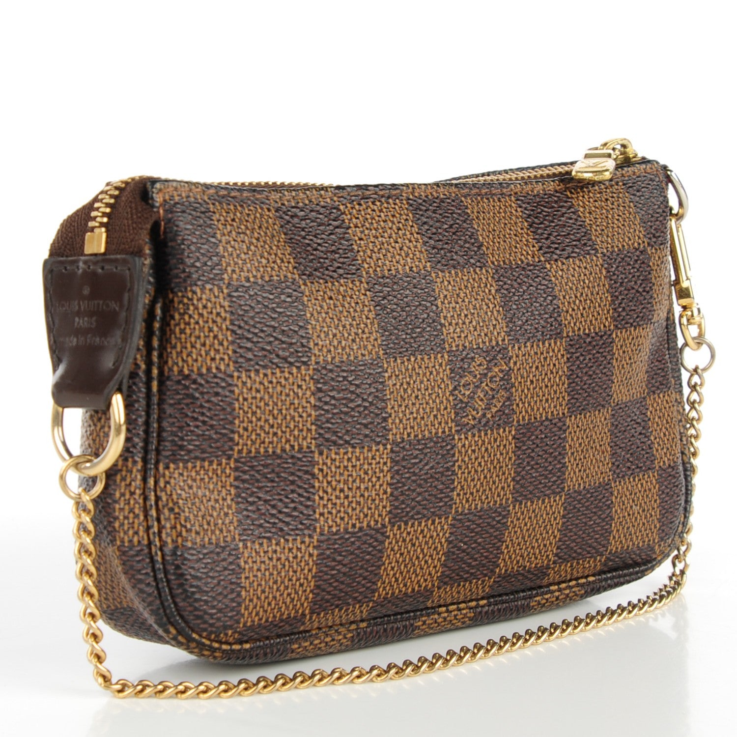 Louis Vuitton Damier Ebene Mini Pochette Accessories 3 of 8