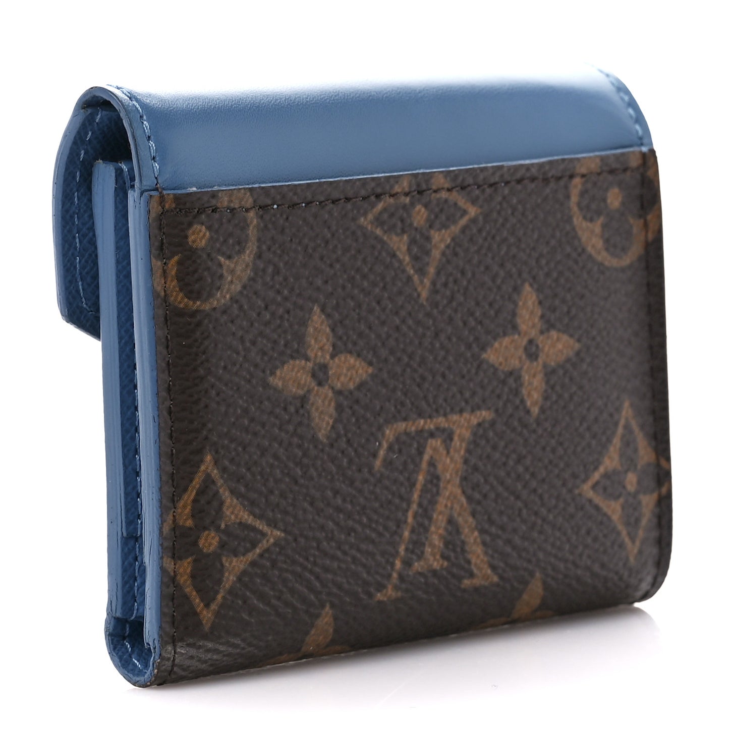 Monogram Zoe Wallet Blue Jean