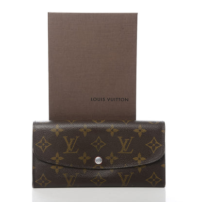 Louis Vuitton Monogram Emilie Wallet Red 17 of 17