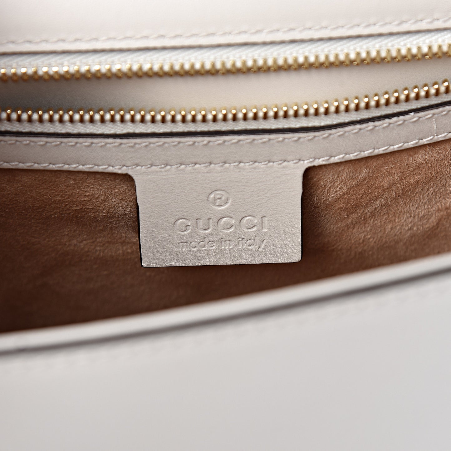 Calfskin Small Sylvie Shoulder Bag Off White