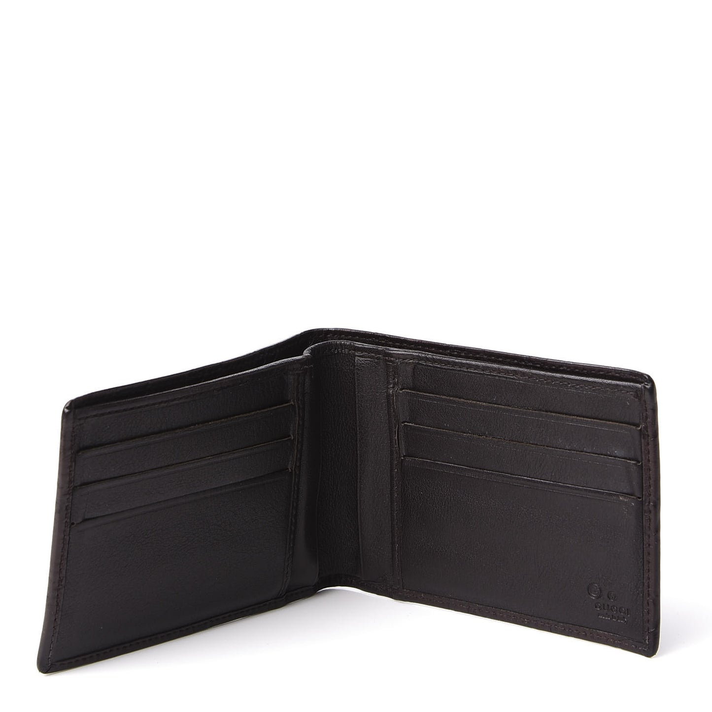 Guccissima Vitello Tender Bi-Fold Wallet Testa di Moro