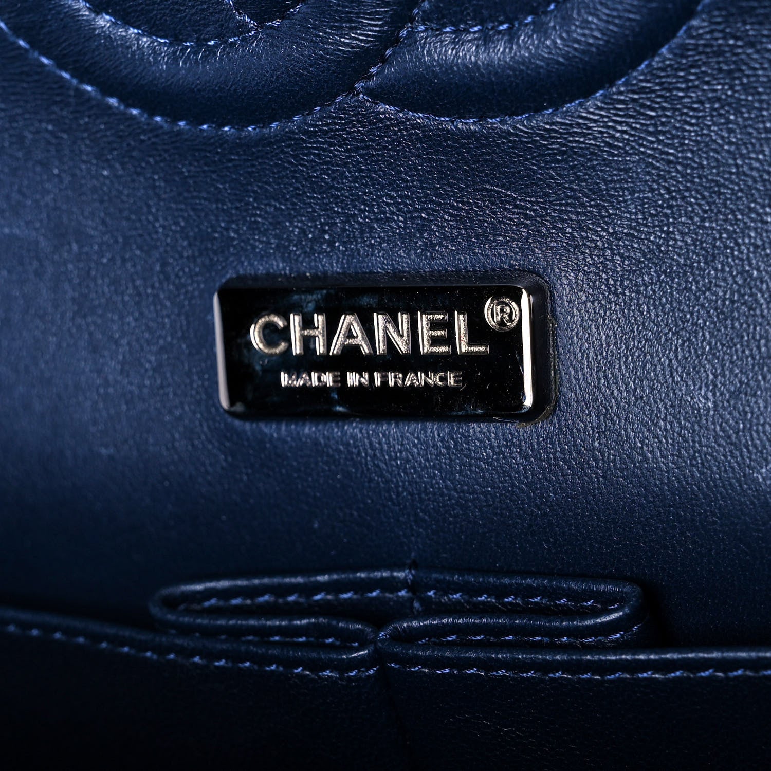 Chanel Sequin Lambskin Striped Medium Double Flap Blue Green Pink Red 6 of 12
